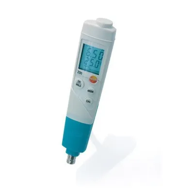 Testo 206-pH3 - pH meter Konektivita BNC